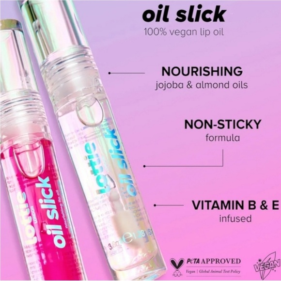 New Lottie London vanilla whip lip oil - Picture 7 of 9